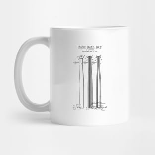 BASEBALL BAT patent Mug